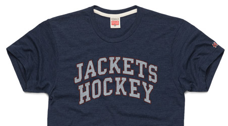 Jackets Hockey tee