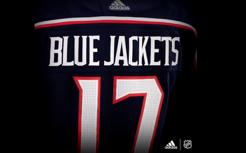 Columbus Blue Jackets Adidas/CCM Road Uniform Concept