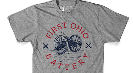 1st Ohio Battery Tee