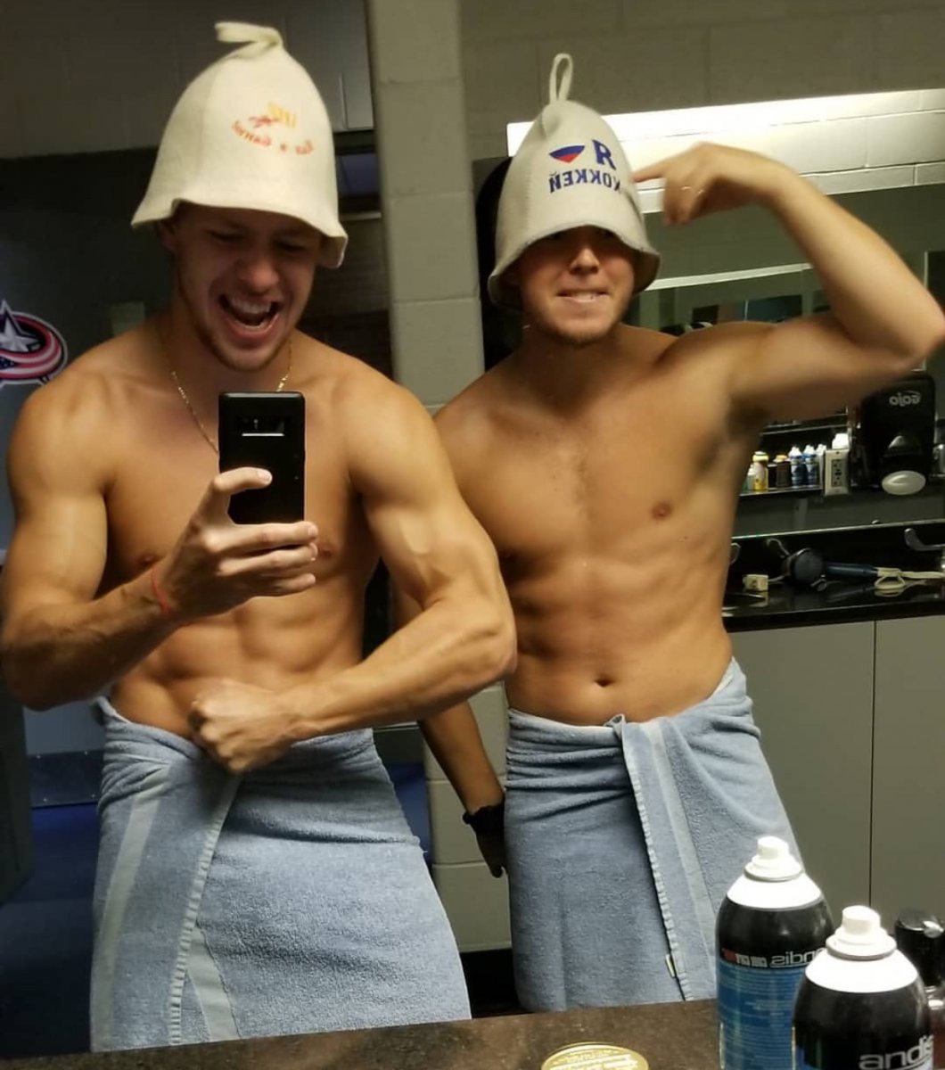 Artemi Panarin & Cam Atkinson Artemi Panarin & Cam Atkinson