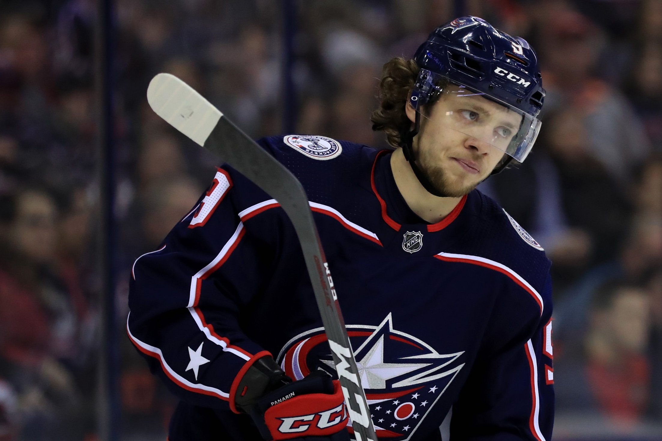 Artemi Panarin scores first goal for Columbus Blue Jackets in style