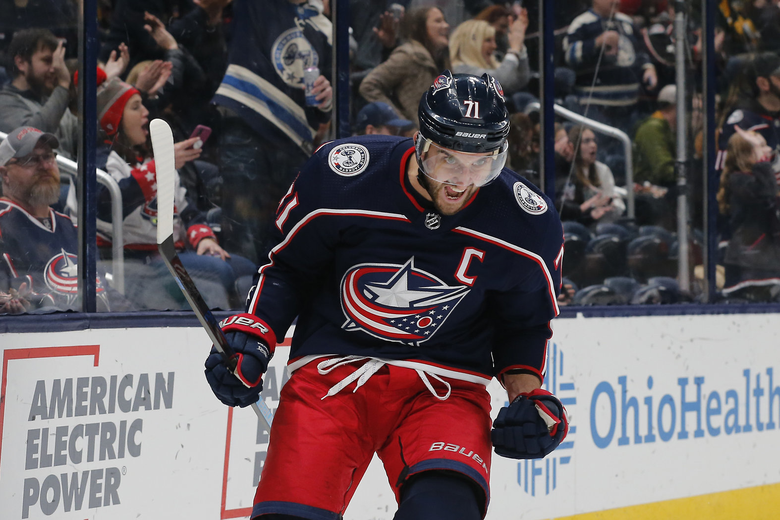Nick Foligno Scored Two Goals in the Blue Jackets' Invigorating 5