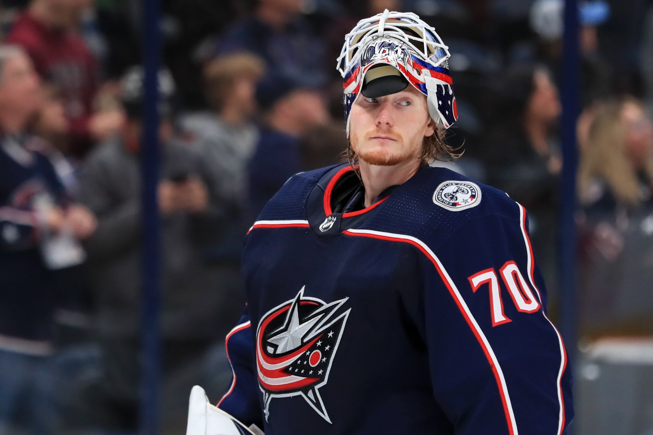 Joonas Korpisalo Will Miss 4 To 6 Weeks After Knee Injury Suffered