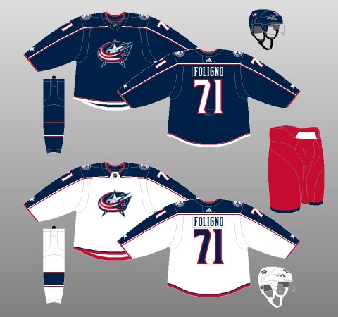 The Jersey History of the Columbus Blue Jackets 