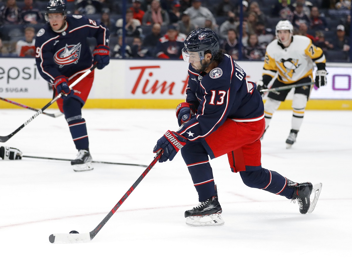 Johnny Gaudreau Excites With Three Assists In His Preseason Debut With The Columbus Blue Jackets 1st Ohio Battery