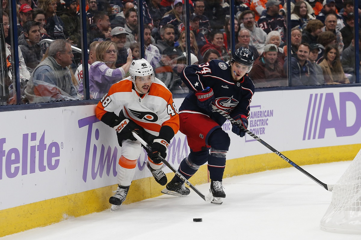 Yegor Chinakhov and Cole Sillinger Highlight Blue Jackets
