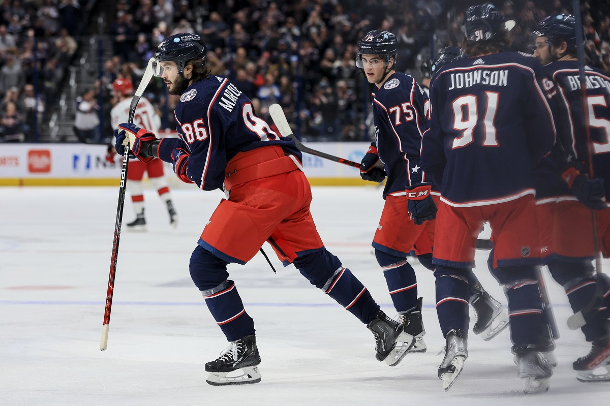 Kirill Marchenko Is Chasing Down Columbus Blue Jackets History As He's Now  Only One Goal From Tying The Rookie Franchise Mark