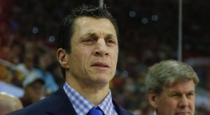 Rod Brind'Amour won a Stanley Cup as the captain of the Carolina Hurricanes. He'll now look to do the same behind their bench. 
