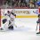 Rafael Harvey-Pinard scores a goal in the Blue Jackets vs. Canadiens game.
