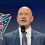 Columbus Blue Jackets general manager Jarmo Kekalainen announces David Jiricek (not pictured) as the number six overall pick to the Columbus Blue Jackets in the first round of the 2022 NHL Draft at Bell Centre