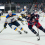Columbus Blue Jackets right wing Patrik Laine (29) skates with the puck against St. Louis Blues left wing Sammy Blais (79) in the second period at Nationwide Arena.