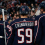 Columbus Blue Jackets left wing Dmitri Voronkov (10) celebrates his goal against the Boston Bruins during the first period at Nationwide Arena.