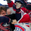 Columbus Blue Jackets center Sean Kuraly (7) scrums with Montreal Canadiens center Christian Dvorak (28) during a stop in play in the second period at Nationwide Arena.