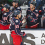 Luca Del Bel Belluz celebrates a goal during the second period of Sunday's preseason opener, a 4-1 win for the Columbus Blue Jackets over the St. Louis Blues.