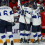 Dec 31, 2025; Minneapolis, Minnesota, UNITED STATES; Finland forward Oliver Suvanto (38) celebrates his goal against Canada during the first period in group play during the 2026 IIHF World Junior Championship at 3M Arena. Mandatory Credit: Matt Krohn-Imagn Images