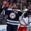 Mar 19, 2026; Columbus, Ohio, USA; Columbus Blue Jackets center Boone Jenner (38) celebrates his goal against the New York Rangers during the second period at Nationwide Arena. Mandatory Credit: Russell LaBounty-Imagn Images