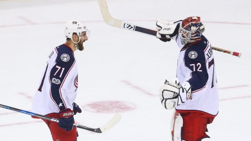 More hugs for the Blue Jackets