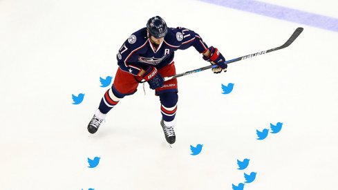 Twitter will air the Columbus Blue Jackets–Buffalo Sabres game online Tuesday night.