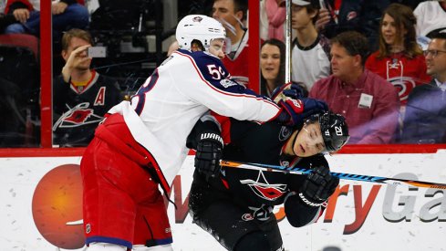 Blue Jackets defensman David Savard