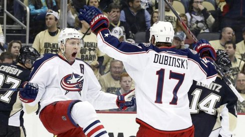 Jack Johnson scores at Pittsburgh in 2014