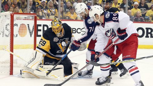The Jackets mustered just one goal again vs. Pittsburgh