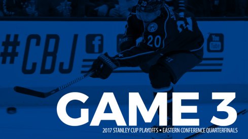 Game 3 returns the Blue Jackets home
