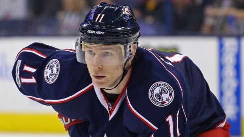 Columbus Blue Jackets winger Matt Calvert