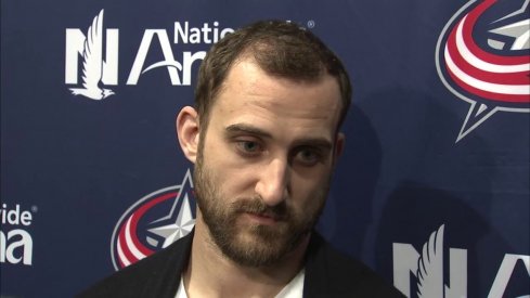 Nick Foligno gives his exit day interview