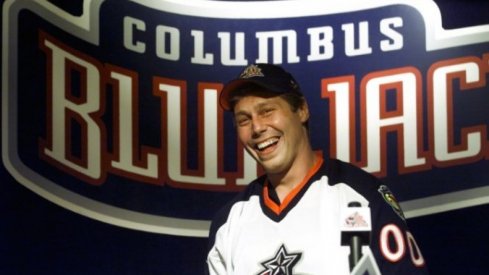 Lyle Odelein smiles as he was just selected by the Columbus Blue Jackets