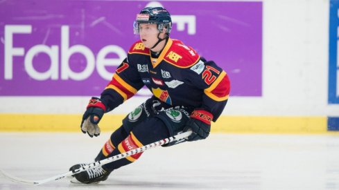 Jonathan Davidsson was selected in the sixth round of the NHL Draft