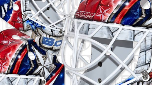 Sergei Bobrovsky officially has his mask completed for the 2017-18 season