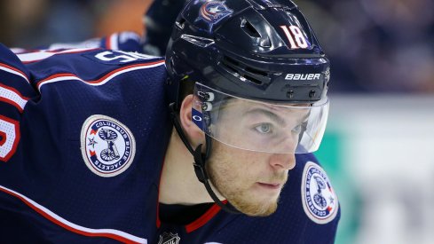 Blue Jackets forward Pierre-Luc Dubois