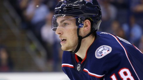 Blue Jackets rookie forward Pierre-Luc Dubois