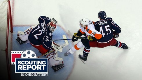 Blue Jackets goaltender Sergei Bobrovsky 