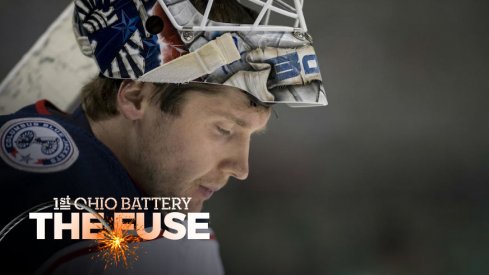 Blue Jackets goaltender Sergei Bobrovsky 