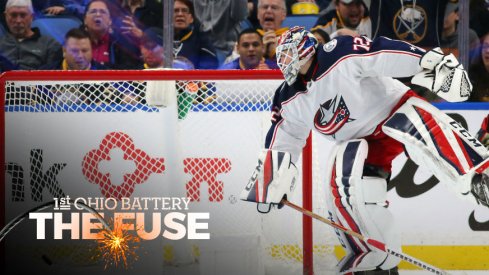 Blue Jackets goaltender Sergei Bobrovsky 