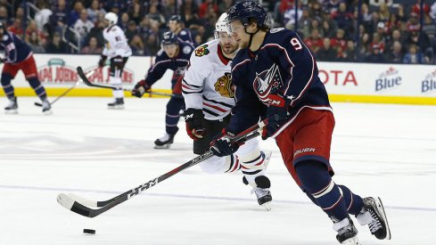 Artemi Panarin has a five-game point streak