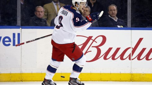 Blue Jackets forward Artemi Panarin 