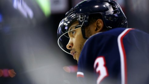 Blue Jackets defenseman Seth Jones