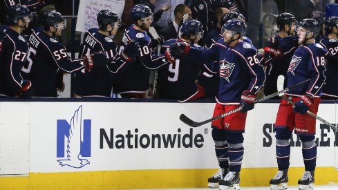 Blue Jackets forward Thomas Vanek