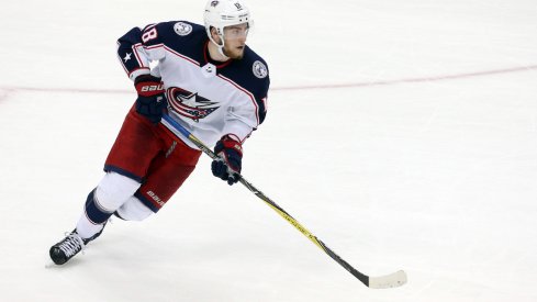 Blue Jackets center Pierre-Luc Dubois