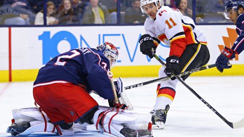 Blue Jackets goaltender Sergei Bobrovsky 