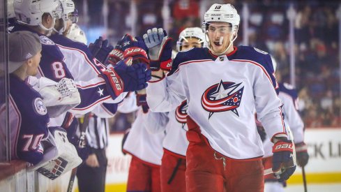 Blue Jackets center Pierre-Luc Dubois