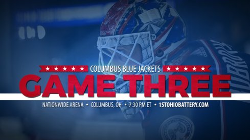 The Columbus Blue Jackets look to go up 3-0 on the Washington Capitals tonight at Nationwide Arena.