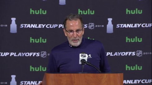 Blue Jackets head coach John Tortorella