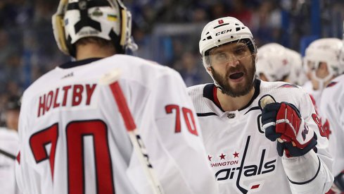 The Washington Capitals' Alexander Ovechkin and Braden Holtby are two games away from the Stanley Cup Final. Is this a good sign for the Columbus Blue Jackets?