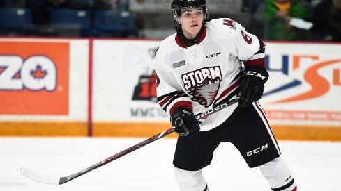 NHL Draft eligible defenseman Ryan Merkley