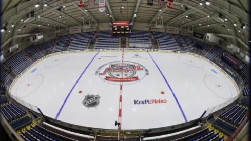 Kraft Hockeyville will be in Clinton, New York and they will host the Blue Jackets and Sabres