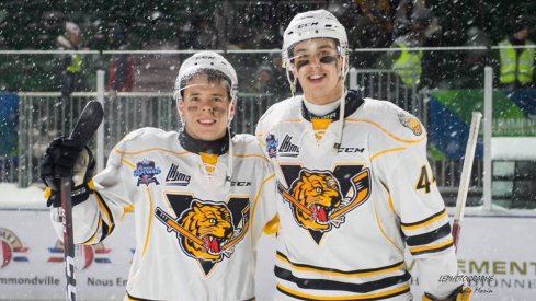 Vitali Abramov and Maxime Comtois, two players who made big jumps this season