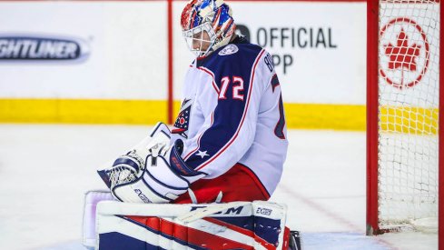 Columbus Blue Jackets goaltender Sergei Bobrovsky, who may be moving on from the team after 2018-19.